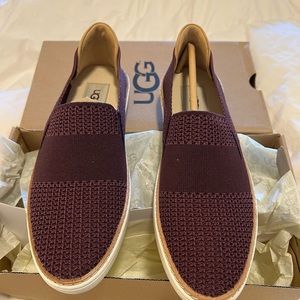 Ugg Sammy sneaker size 8, color Port. Brand new, never worn